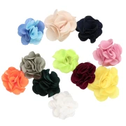 Assotment of mini flowers to sew or stick - Multicolored x10
