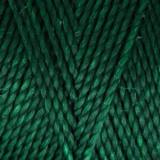Linhasita waxed thread spool for micro macramé 0.5 mm - Fir green (367) x335m