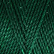Linhasita waxed thread spool for micro macramé 0.5 mm - Fir green (367) x335m