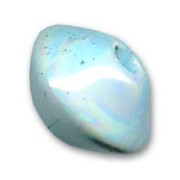 Ceramics bicone 18mm Iridescent Light Azore|raw }}
