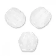 Fire Polished faceted round beads 2.5mm Crystal  x50