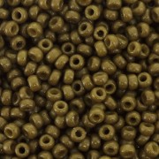 Miyuki Seed beads 11/0 4491 - Duracoat Opaque Spanish Olive x8g|raw }}