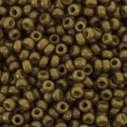 Miyuki Seed beads 11/0 4491 - Duracoat Opaque Spanish Olive x8g