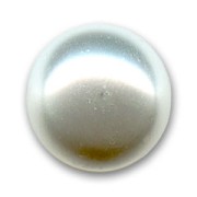 PureCrystal 5817 Cabochon 6mm White Pearl|raw }}