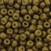 Miyuki Seed beads 8/0 4491 - Duracoat Opaque Spanish Olive x8g