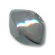 Ceramics bicone 18mm Iridescent Grey