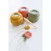 DMC soft handled hook in acier - 2 mm - Yellow x1