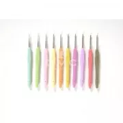 DMC soft handled hook in acier - 2.75 mm - Coral x1