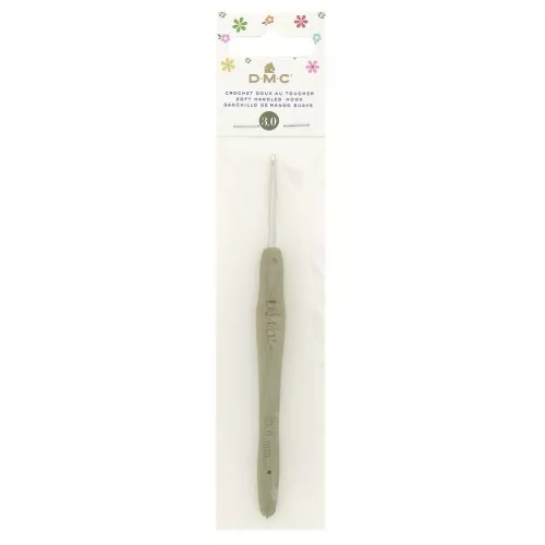 DMC soft handled hook in acier - 3 mm - Taupe x1