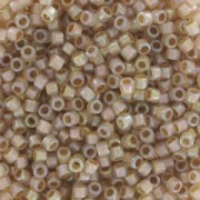 Miyuki Delica 11/0 DB1731 - Opal AB Lined Beige