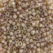 Miyuki Delica 11/0 DB1731 - Opal AB Lined Beige