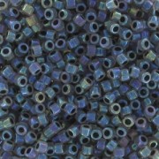 Miyuki Delica 11/0 DB1774 - Opal AB Lined Gray|raw }}