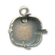 Pendant setting PureCrystal 4470 12 mm Bronze-colored|raw }}