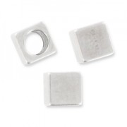 cubes 4mm Antique Silver Plating x10|raw }}