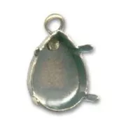 Pendant setting PureCrystal 4320 14x10 mm Bronze-colored