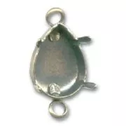 Spacer setting PureCrystal 4320 14x10mm Bronze-colored