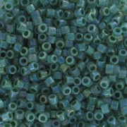 Miyuki Delica 11/0 DB1768 - Opal AB Lined Forest Geen|raw }}