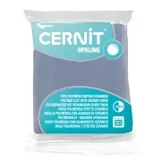 Cernit Polymer clay with ceramic finish - Opaline 56 gr Grey Blue 223 x1