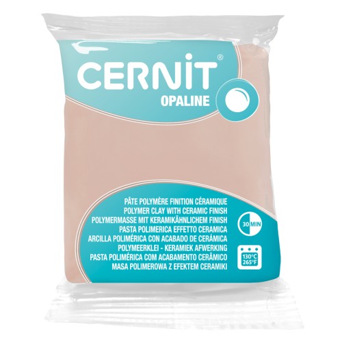 Cernit Polymer clay with ceramic finish - Opaline 56 gr Flesh 425 x1