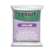 Cernit Polymer clay with ceramic finish - Opaline 56 gr Celadon Green 637 x1