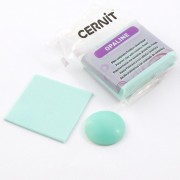 Cernit Polymer clay with ceramic finish - Opaline 56 gr Mint 640 x1