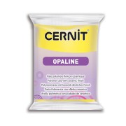 Cernit Polymer clay with ceramic finish - Opaline 56 gr Primary Yellow 717 x1