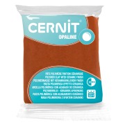 Cernit Polymer clay with ceramic finish - Opaline 56 gr Caramel 807 x1