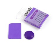 Cernit Polymer clay with ceramic finish - Opaline 56 gr Purple 900 x1