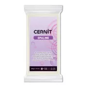 Cernit Polymer clay with ceramic finish - Opaline 500 gr White 010 x1