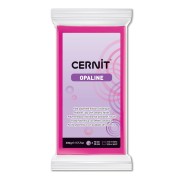 Cernit Polymer clay with ceramic finish - Opaline 500 gr Magenta 460 x1