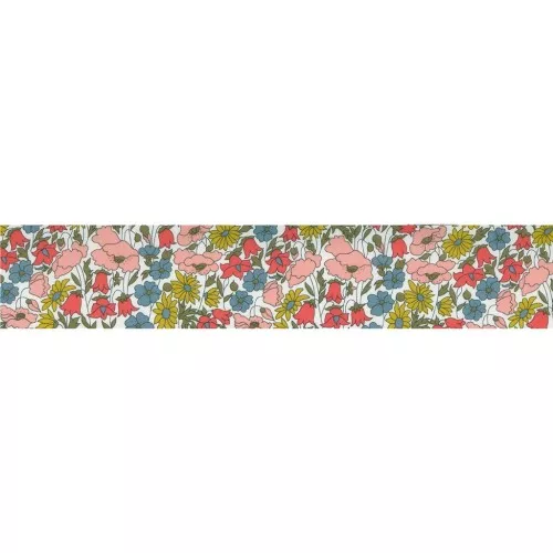 Liberty Bias ribbon - Poppy and Daisy - Vénus x1m