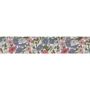 Liberty Bias ribbon  - Poppy and Daisy - Hortensias x 1m|raw }}