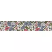 Liberty Bias ribbon  - Poppy and Daisy - Hortensias x 1m