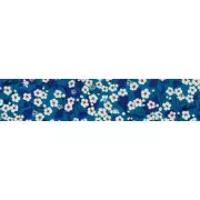 Liberty Bias ribbon - Mitsi - Outremer x1m