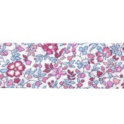 Liberty Bias ribbon  - Katie and Millie - Fuchsia x 1m|raw }}