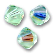 PureCrystal 5328 Crystal Bicones 6mm Chrysolite AB x20|raw }}