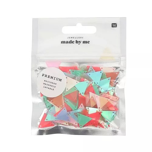 Assortment of washable spacers for DIY jewelry - Multicolored x1
