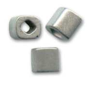 Cubes Toho 4 mm TC-04-566- Antique Silver Metallic Frosted