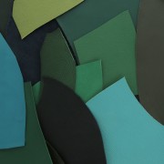 Luxury Leather Waste in different sizes and textures - Green x 200g