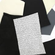 Luxury Leather Waste in different sizes and textures - Black x 200g|raw }}