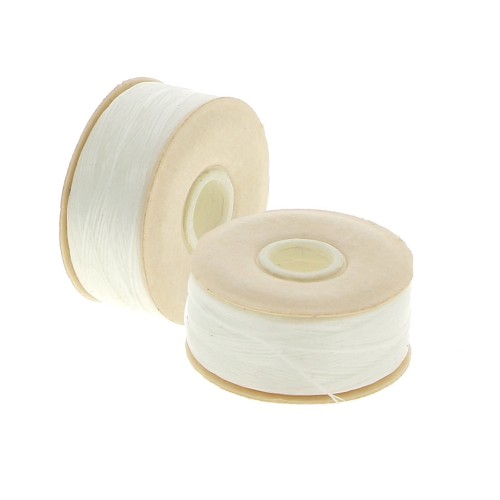 Nymo thread O 0.15 mm - White 82.3 m x1