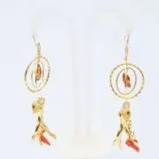 Metal sea urchin bead 16x7 mm for DIY jewelry creation - Antique Silver Plating x1