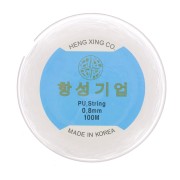 Elastic thread Transparent 0.80mm x 100 m|raw }}