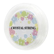 Elastic cord Transparent 1mm x 30 m|raw }}