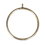 Gold-Filled fine ring for half-drilled bead 6 / 8 and 10 mm - Size 57 x1|raw }}