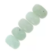 Beads Amazonite rondelle beads 8x5 mm x15