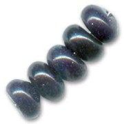 Beads Imitation Blue Sand Stone rondelle beads 8x5 mm x15
