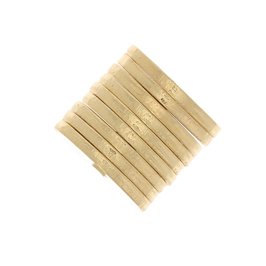 Brass Flat Washers Heishi 5 mm fine Gold plated x10 Perles & Co