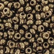 Preciosa Seed beads 11/0 2 mm - Gold Bronze x250g