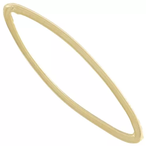 Oval Dividers 29x8 mm - Fine gold plated x6